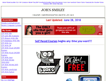 Tablet Screenshot of johnsmiley.com